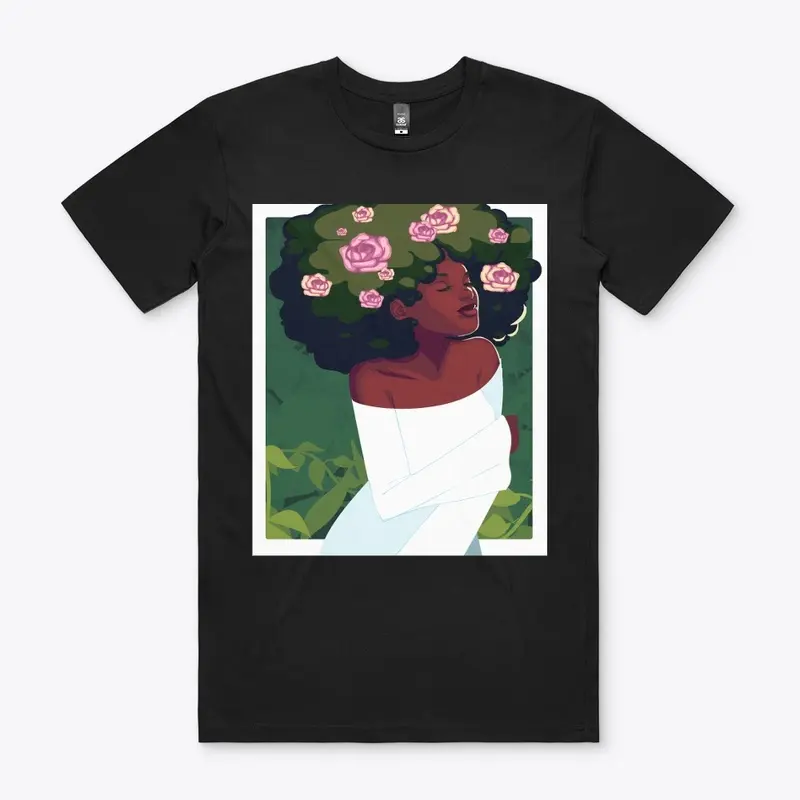 Mother Nature (Black Art Shirt & Hoodie)